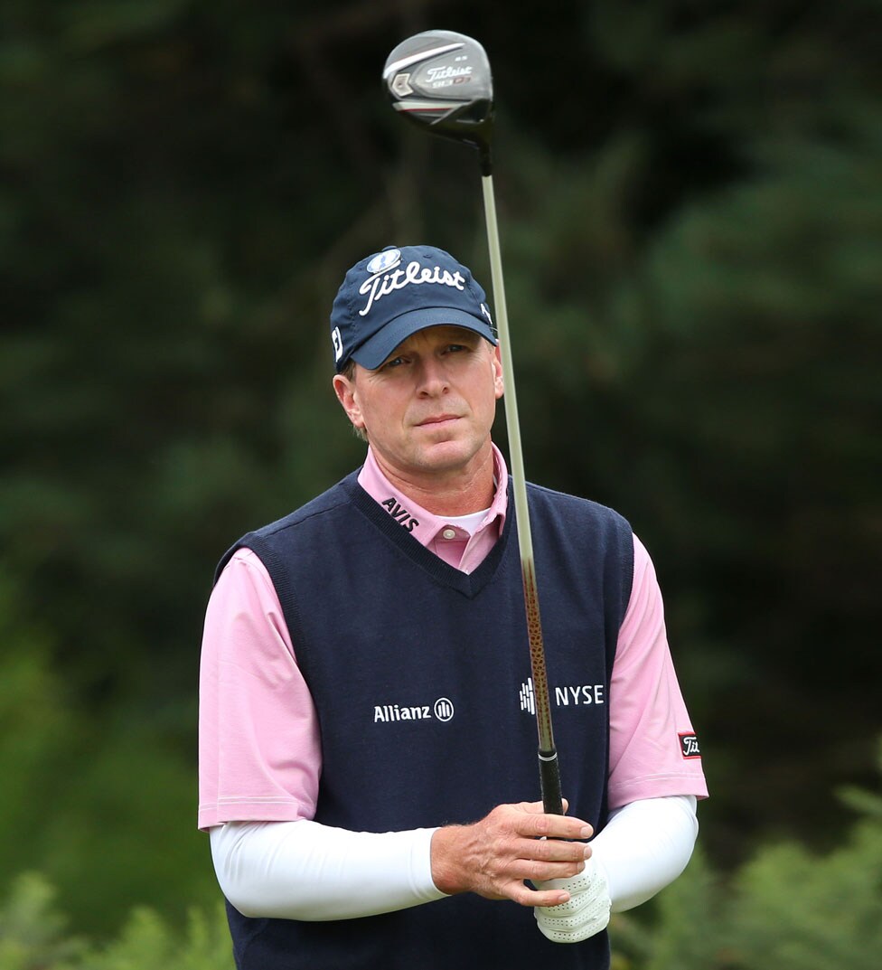 Steve Stricker Dials In New Prototype Titleist 913 Driver at Open Championship Team Titleist