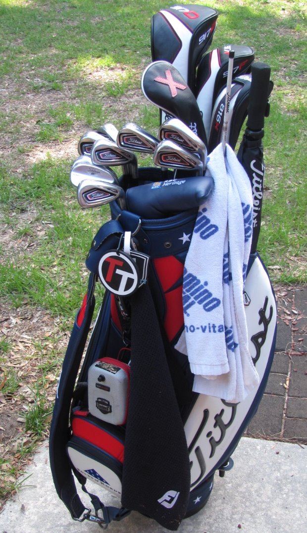 14 divider golf bag setup