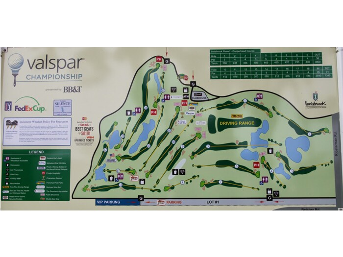 On the Range with the 1 Ball in Golf at the 2014 Valspar Championship