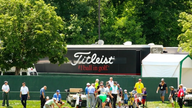 Our home away from home... The Titleist tour van. 