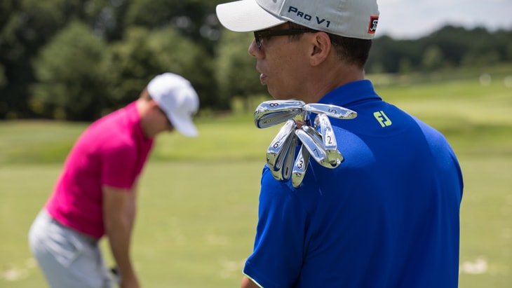 We joined Ines back on the range as he spoke with ...