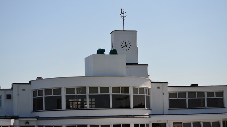 Royal Birkdale clubhouse...