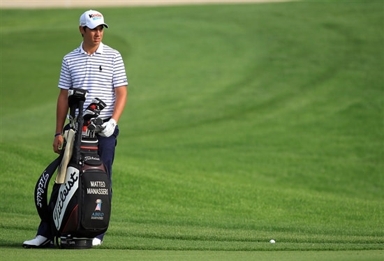 matteo manassero swing. Matteo Manassero unwraps a