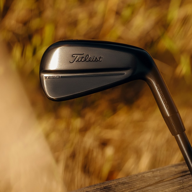 Limited Edition T-Series T250 Black Vapor Irons | Titleist Limited Edition T-Series T250 Black Vapor Irons | Titleist