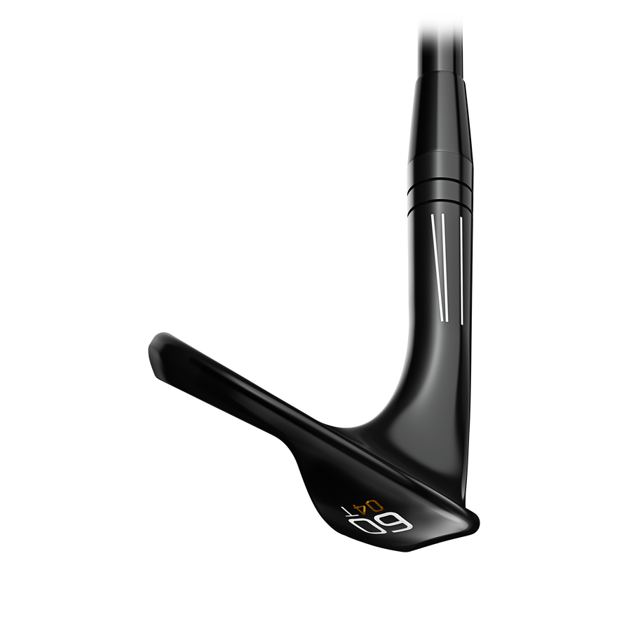 Vokey SM11 Black Vapor wedge hosel and Flight Lines
