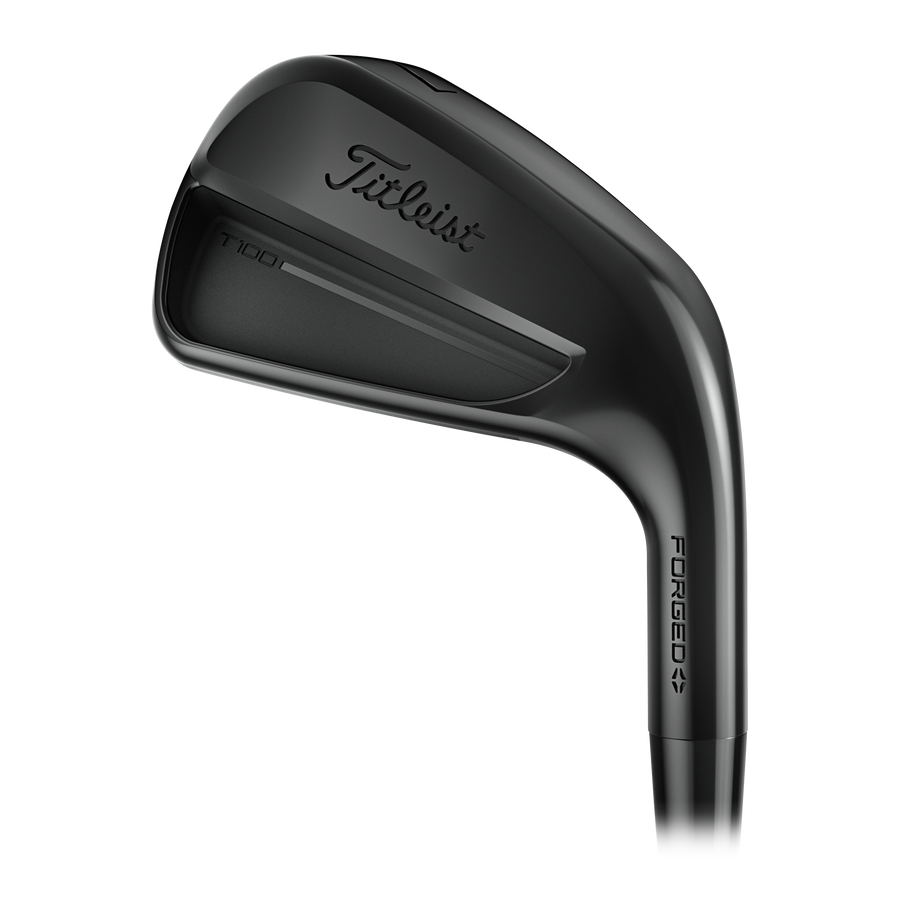 Titleist T100 Black Vapor iron back view
