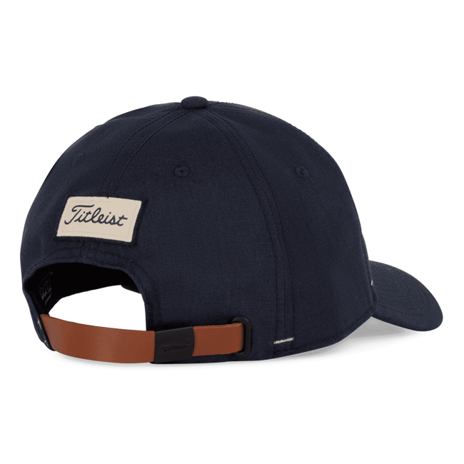 Shop Leather and Canvas Standard Curve Golf Hat Titleist