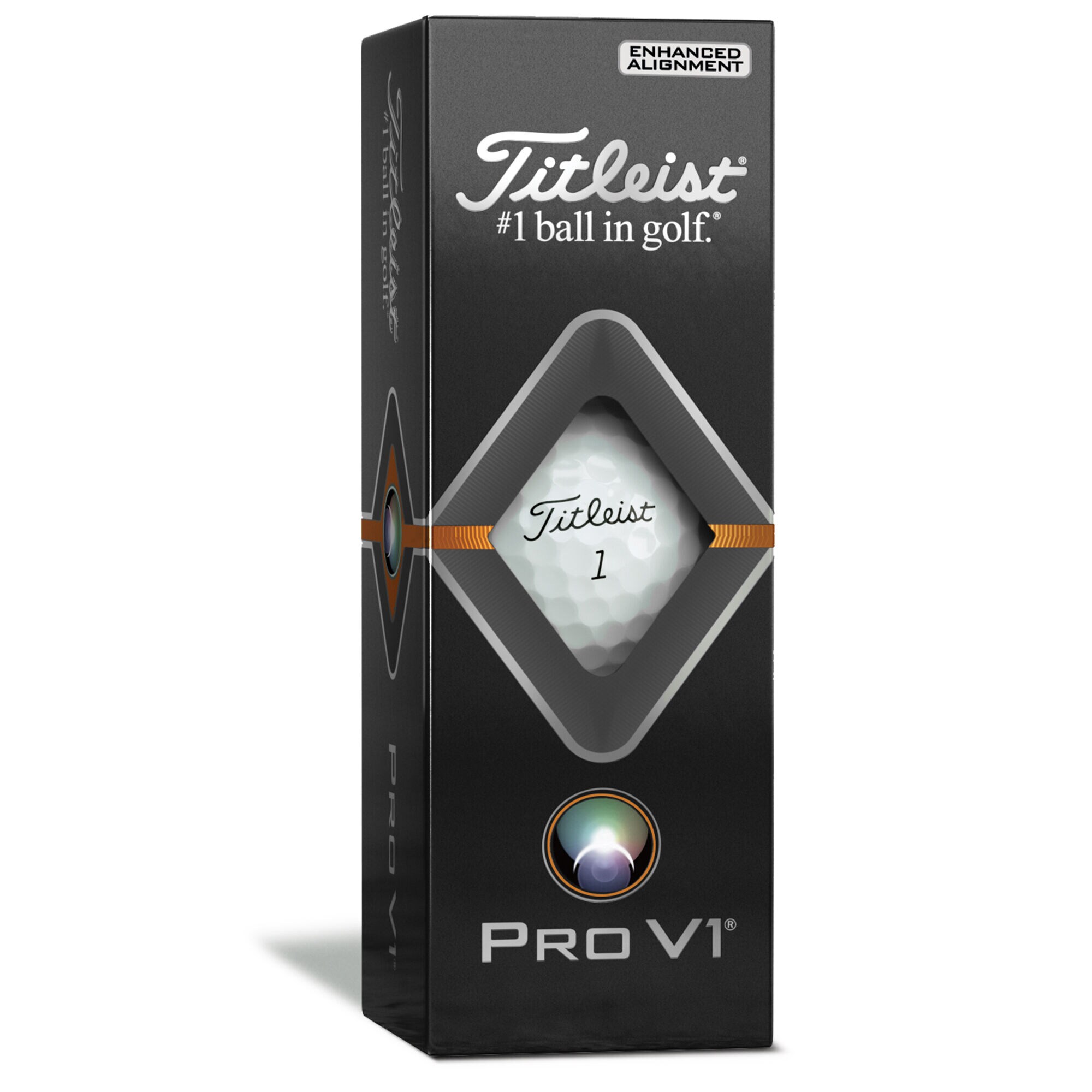 Buy Pro V1 Golf Balls with Enhanced Alignment Aid Sidestamp Titleist