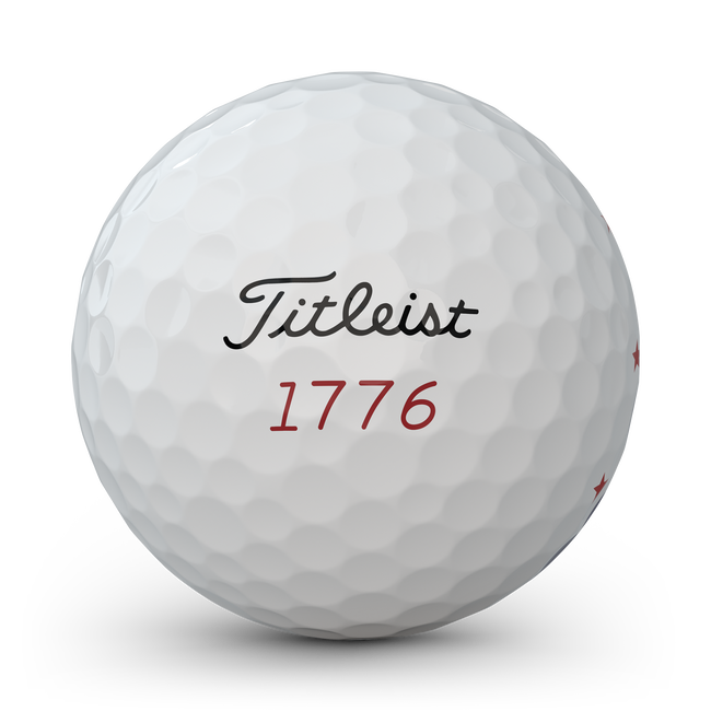 Titleist Pro V1x AIM Red, White, & Blue 1776 Titleist Pro V1x AIM Red, White, & Blue 1776