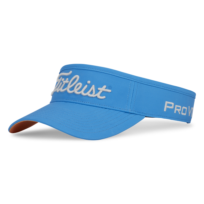Red shop titleist visor
