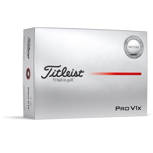 Buy Titleist Pro V1x Left Dash | High Flight, Low Spin Golf