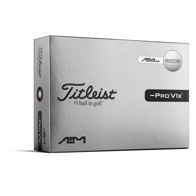 2026 Titleist Pro V1x Left Dash AIM Enhanced Golf Balls 2026 Titleist Pro V1x Left Dash AIM Enhanced Golf Balls