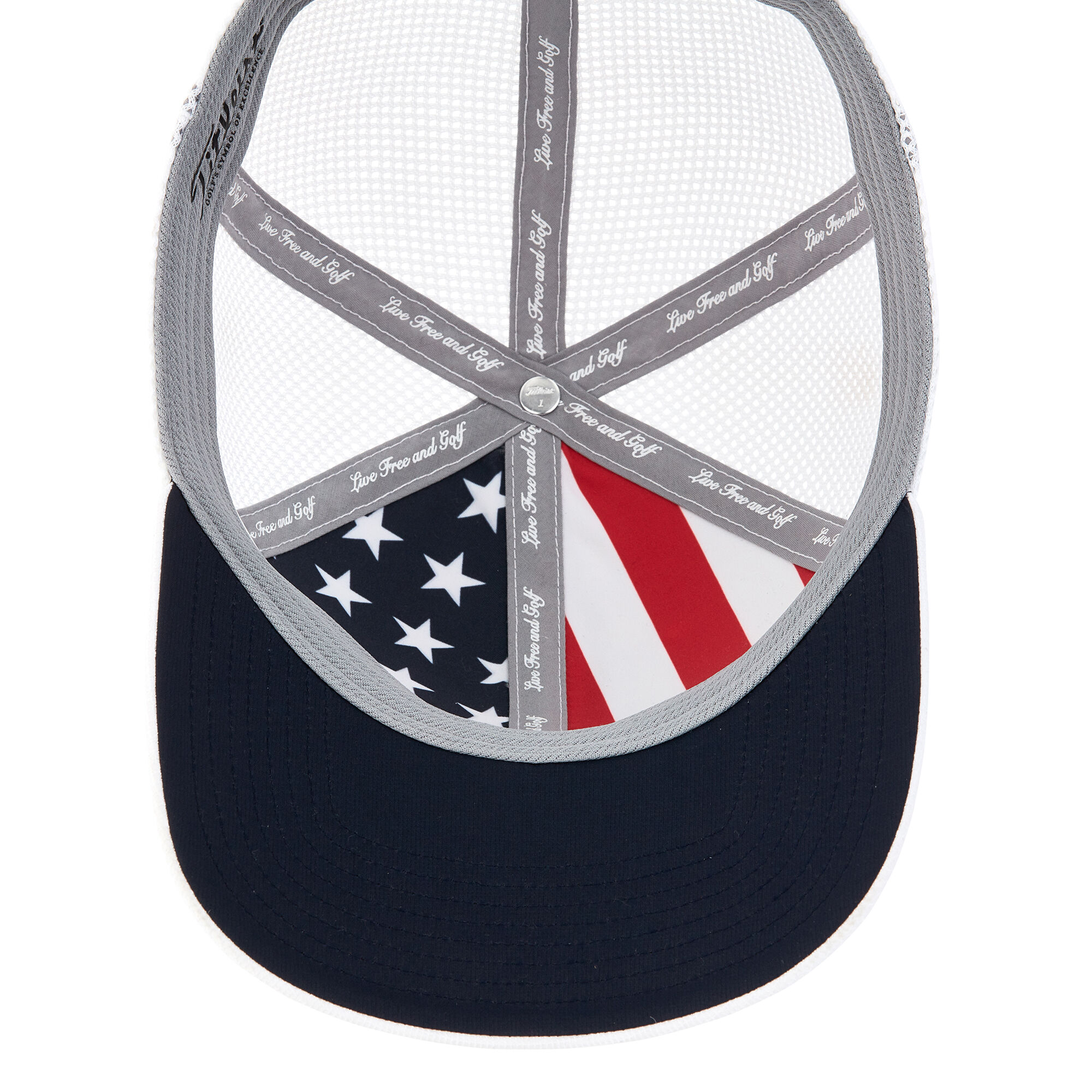 Buy Stars and Stripes Tour Snapback Mesh Golf Hat Titleist