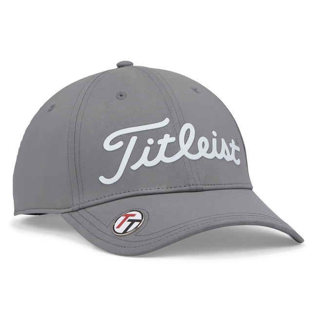 Titleist Players Performance Ball Marker Cap - Charcoal/White Titleist Players Performance Ball Marker Cap - Charcoal/White