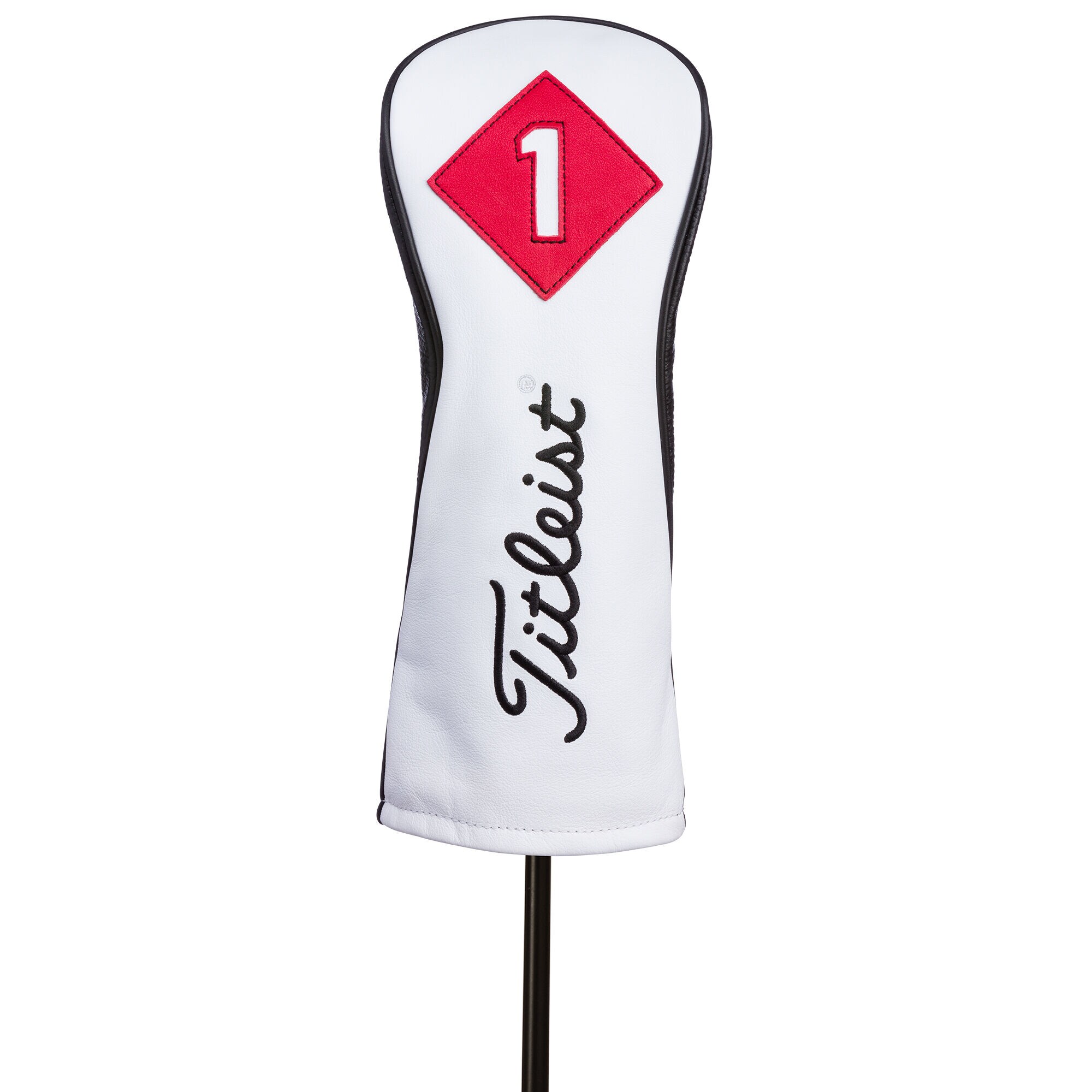 Buy Premium White Leather Golf Headcover Titleist