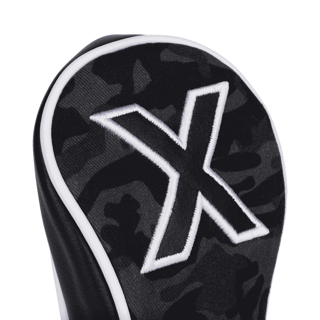Black Camo Leather & Cotton Twill Headcover | Titleist Black Camo Leather & Cotton Twill Headcover | Titleist