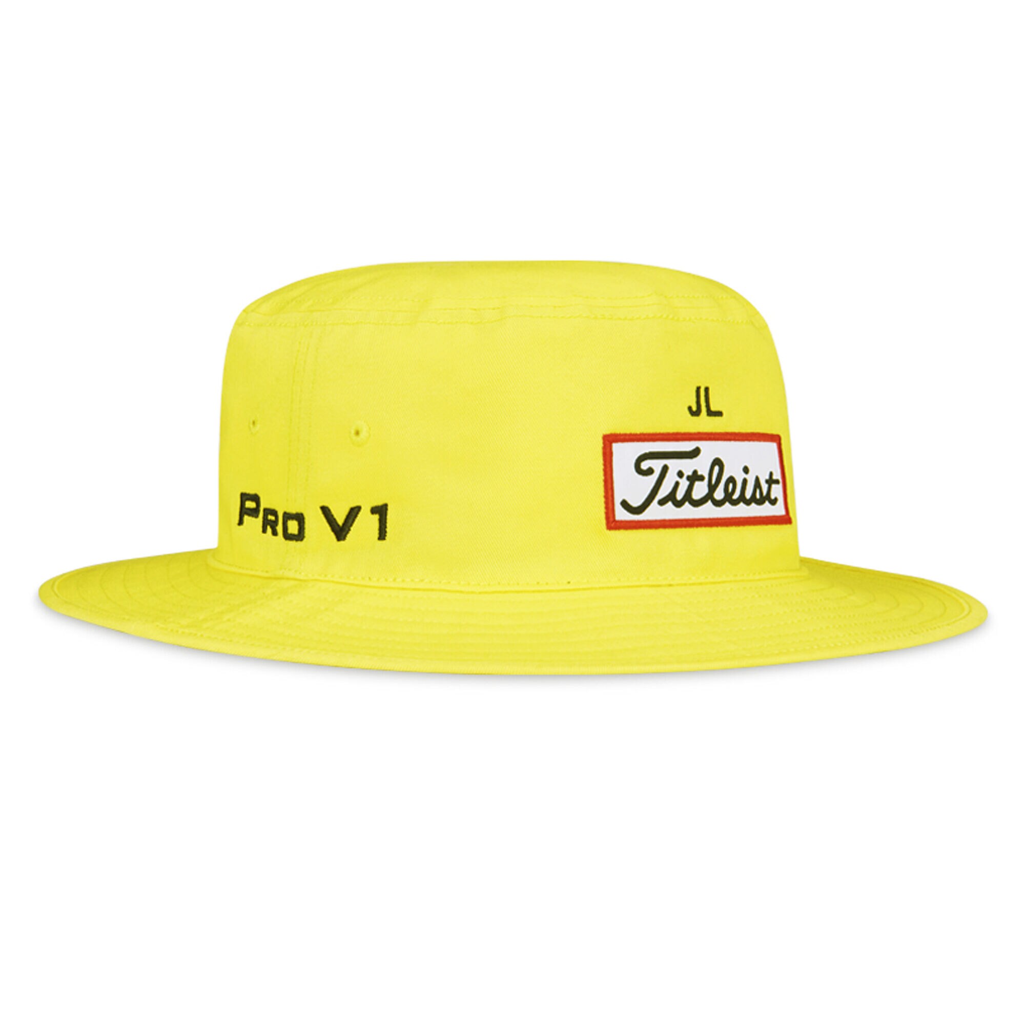 jarrod lyle yellow titleist hat
