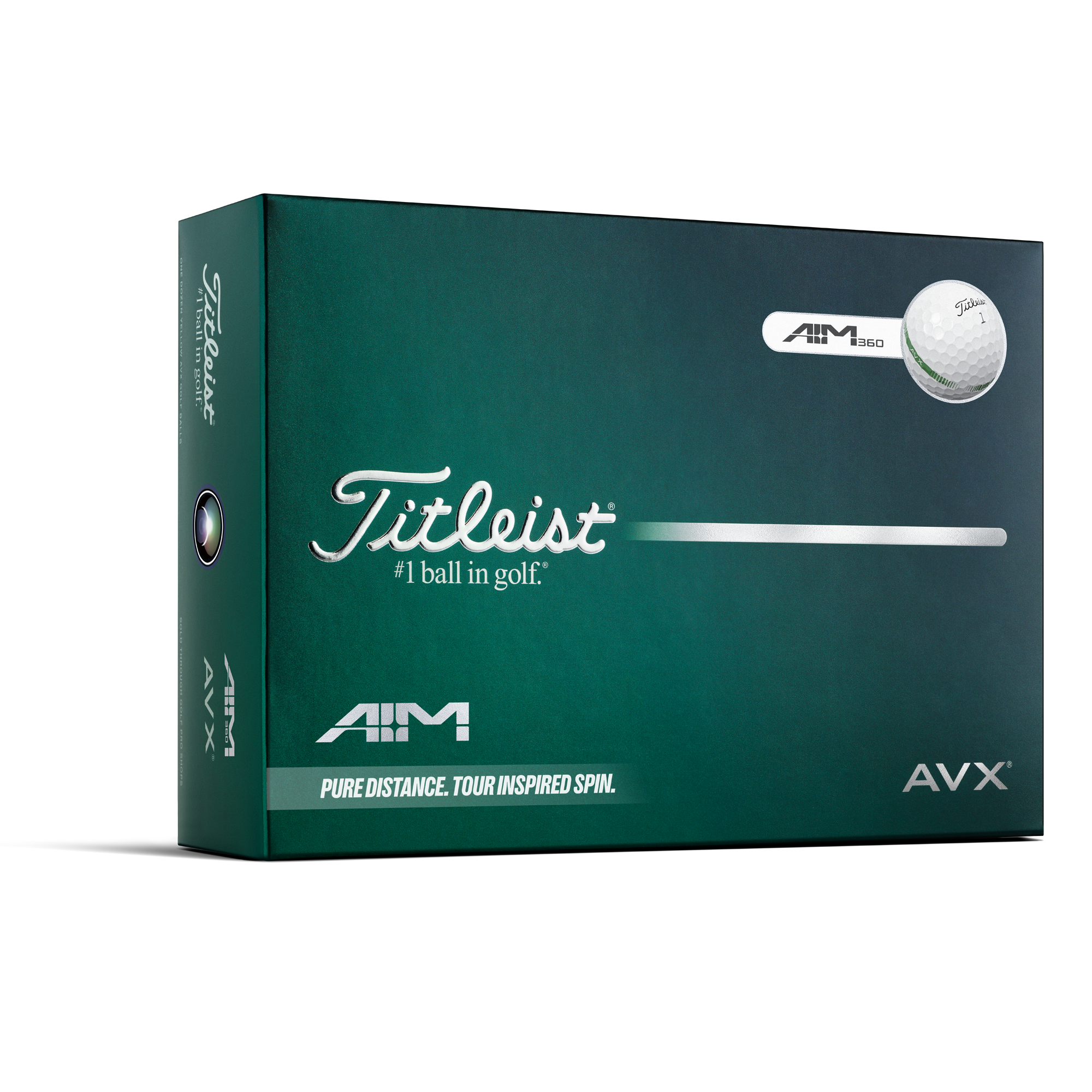 New AVX AIM 360° Golf Balls | Titleist
