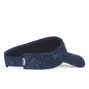 Navy Camo Cotton Low Profile Visor
