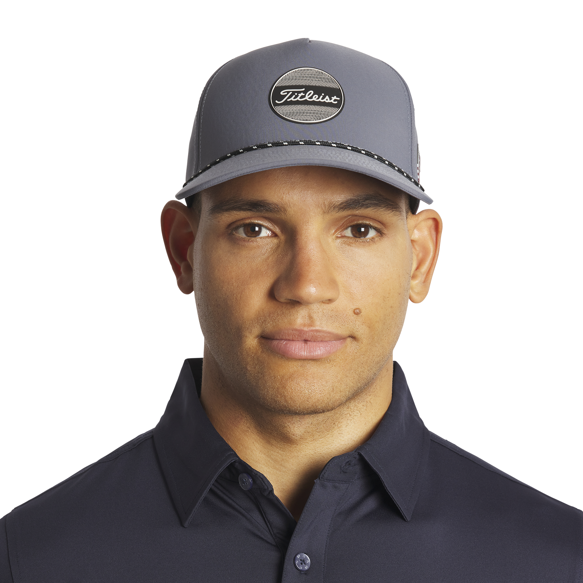 Titleist Standard Boardwalk Rope Golf Hat, Navy/Black並行輸入品 Women\u0027s Boardwalk Rope | Rope Golf Hat | Titleist