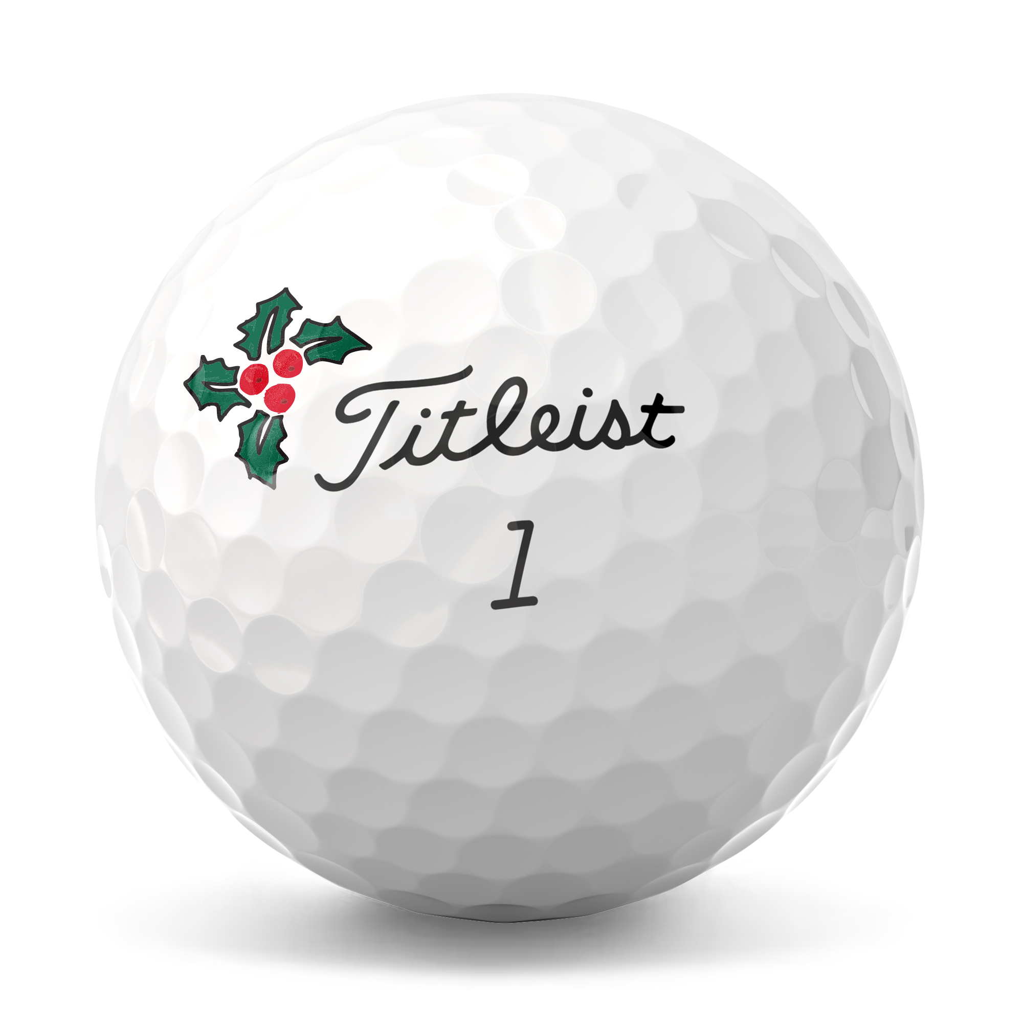 Titleist Pro V1 Happy Holidays Golf Ball