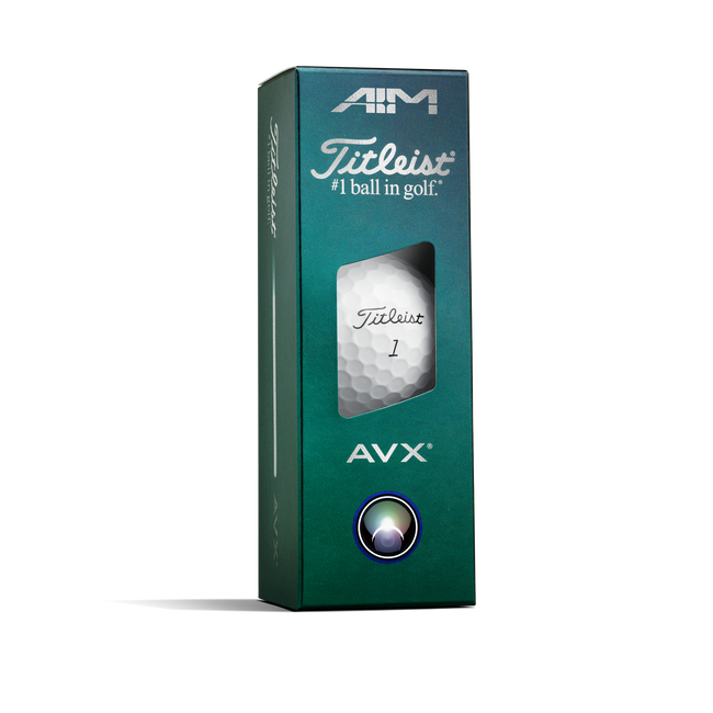 New AVX AIM 360° Golf Balls | Titleist New AVX AIM 360° Golf Balls | Titleist