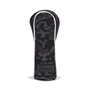 Black Camo Leather &amp; Cotton Twill Headcover
