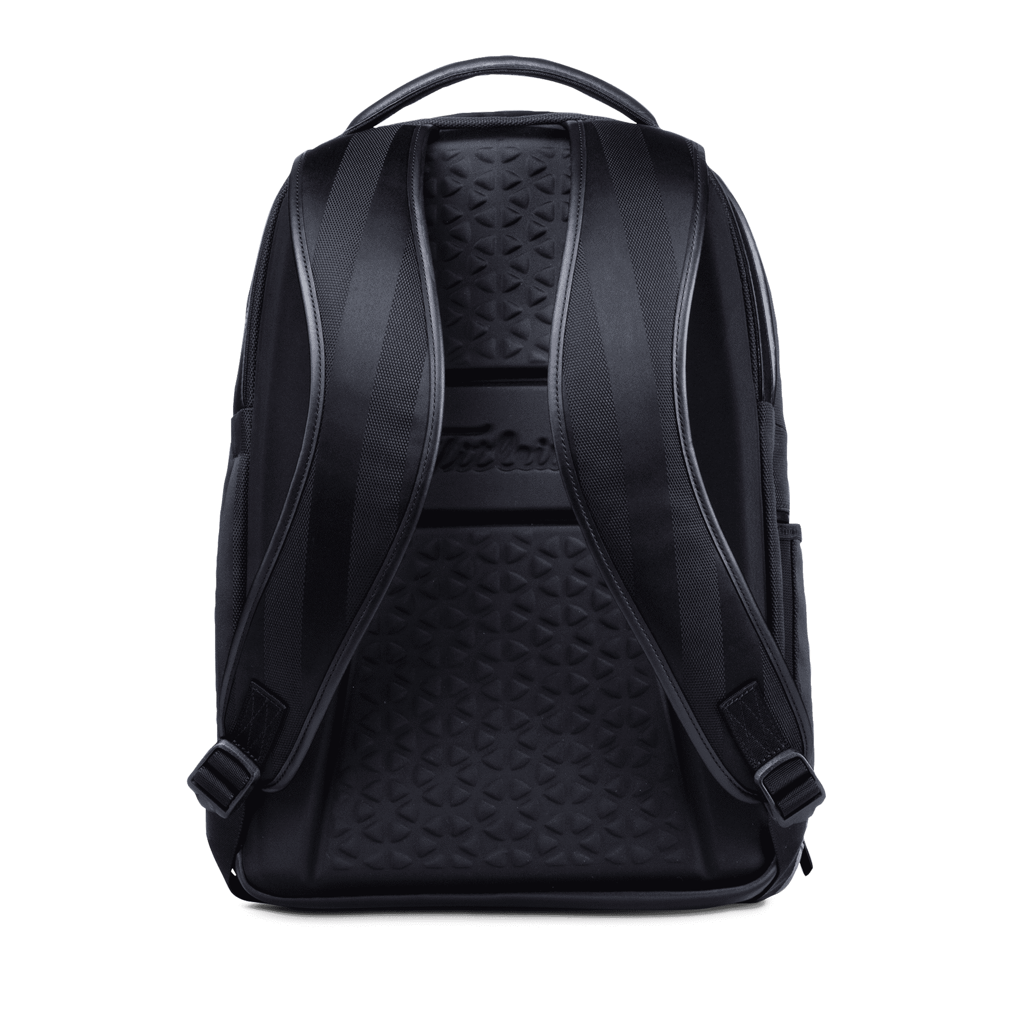 milled nappa soft leather backpack