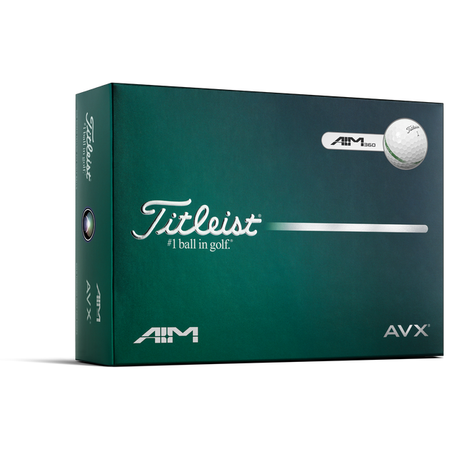 New AVX AIM 360° Golf Balls | Titleist New AVX AIM 360° Golf Balls | Titleist
