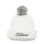 Cable Knit Pom Pom