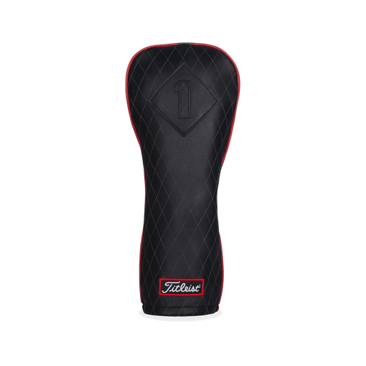 Titleist Jet Black Leather Golf Driver Headcover