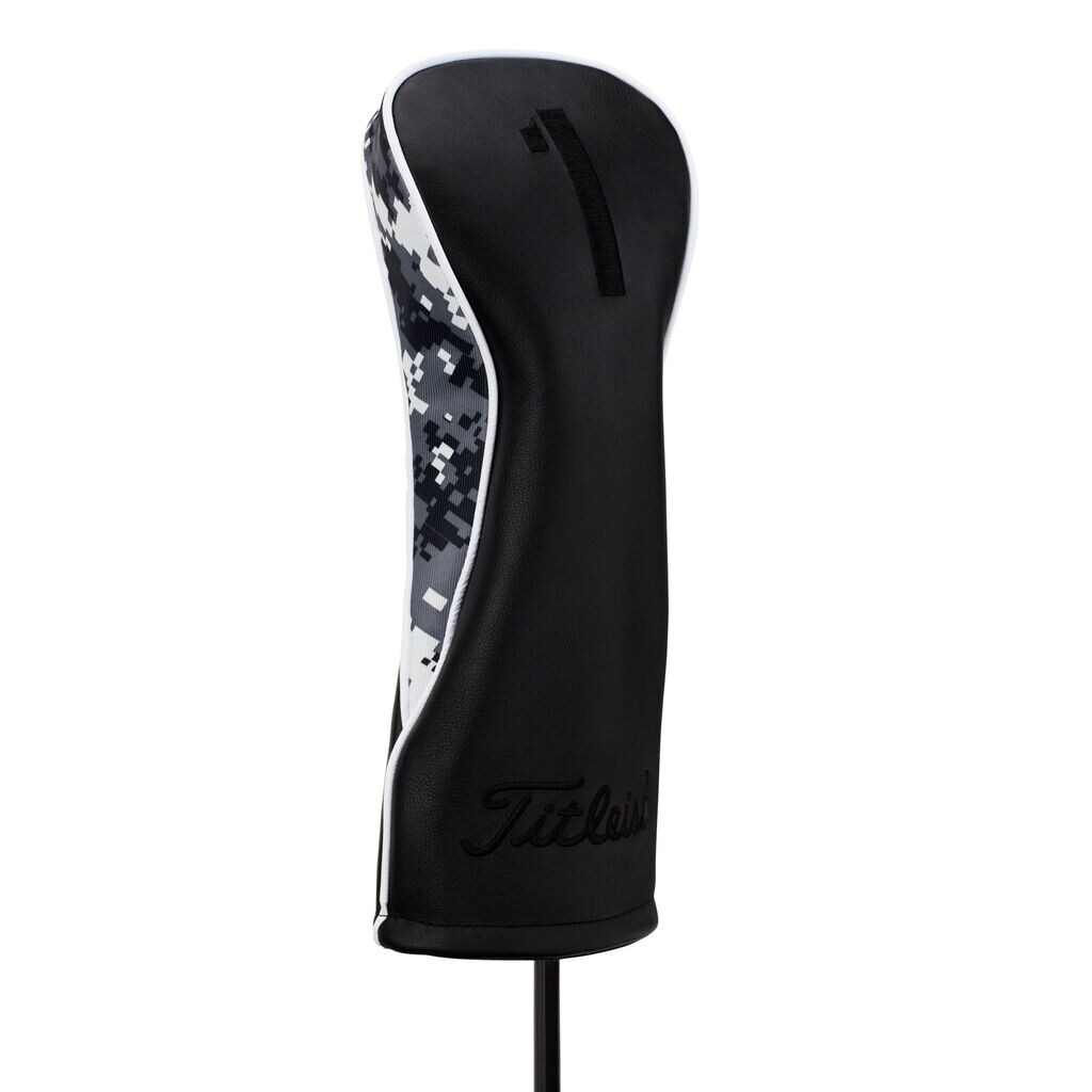 Digital Camo Leather Headcover - Titleist Leather Headcover White Digital Camo Leather Headcover - Titleist Leather Headcover White