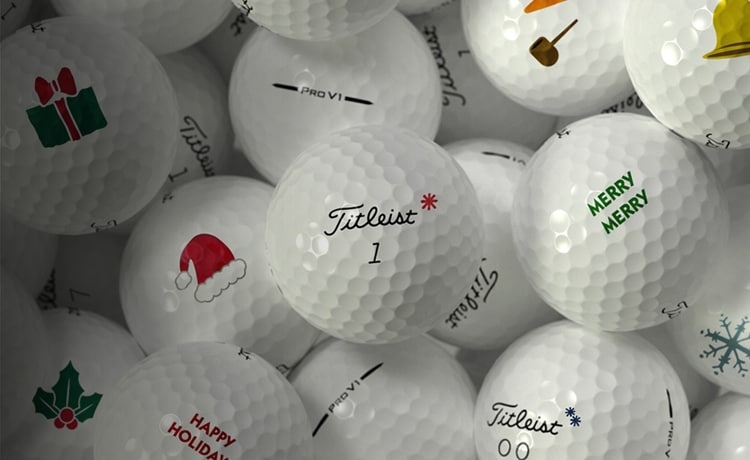 Titleist Holiday Custom Golf Balls