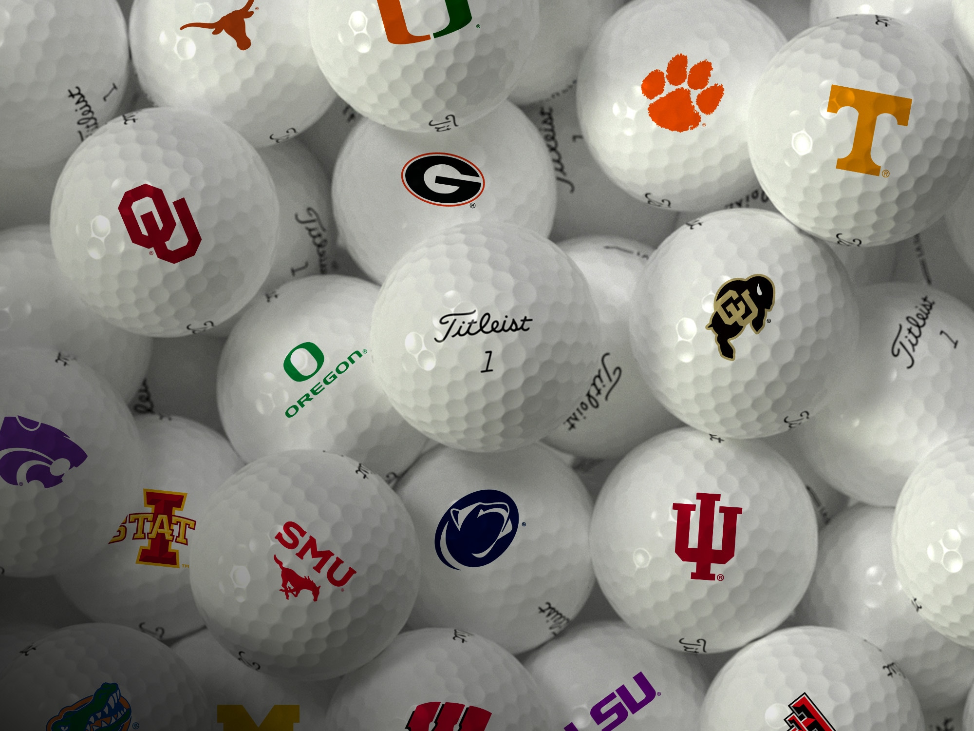 Titleist NCAA Custom Golf Balls