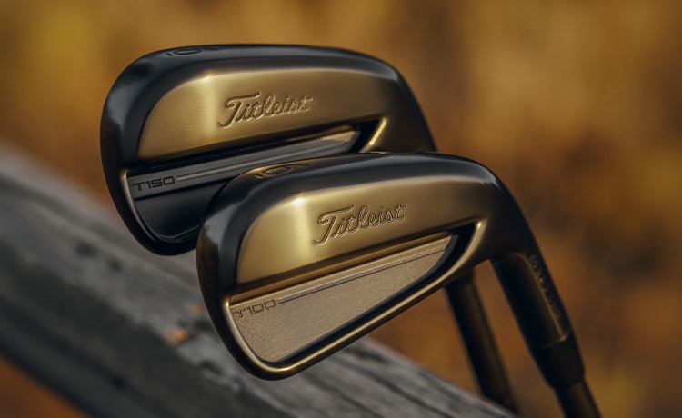 T-Series Irons with an Oil Can finish