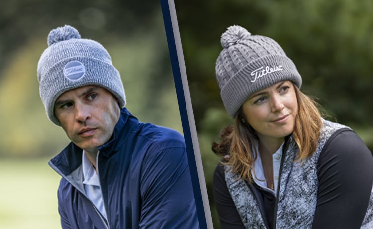 titleist pom pom winter hat
