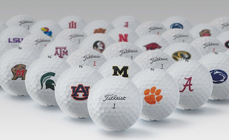 Titleist NCAA Custom Golf Balls