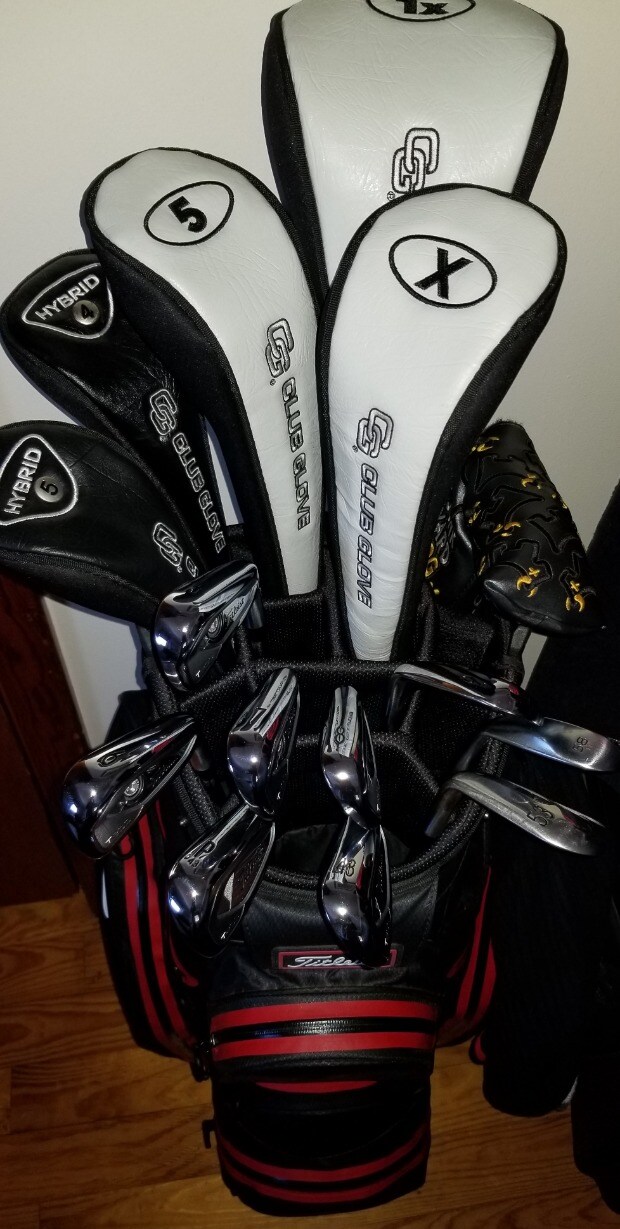 14 divider golf bag setup