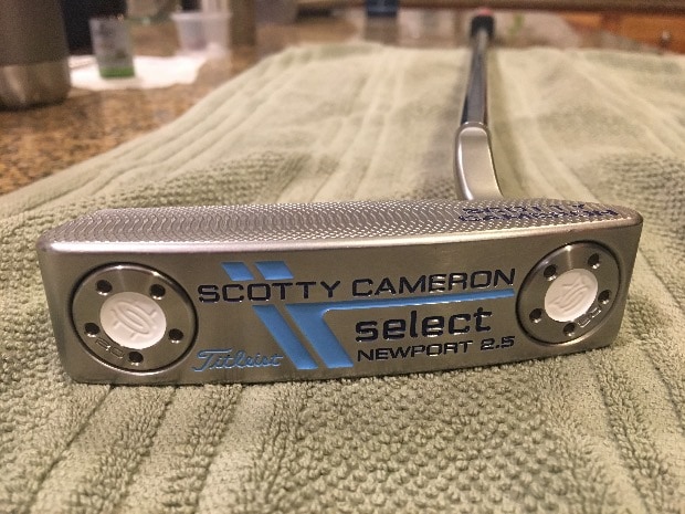 My Newport 2.5 Select is back from Scotty Cameron's Custom Shop! - Scotty Cameron Putters - Team Titleist