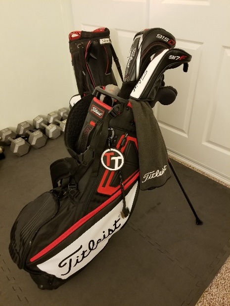 titleist player 5 stand bag