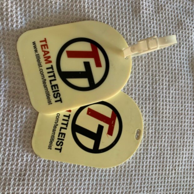 Vintage TT Bag Tags Golf Gear Team Titleist
