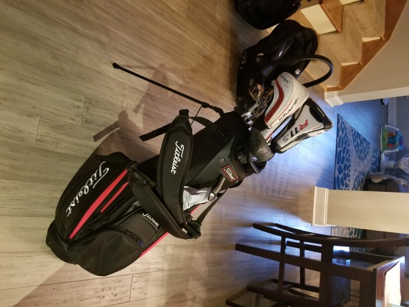 titleist premium stand bag jet black