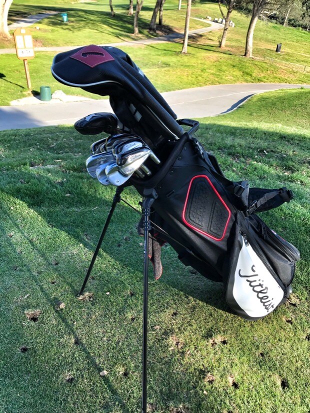 Titleist leather headcovers & alignment stick covers Golf Gear Team