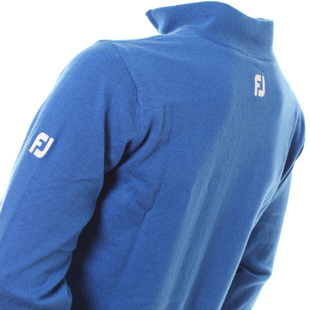 footjoy lambswool half zip sweater