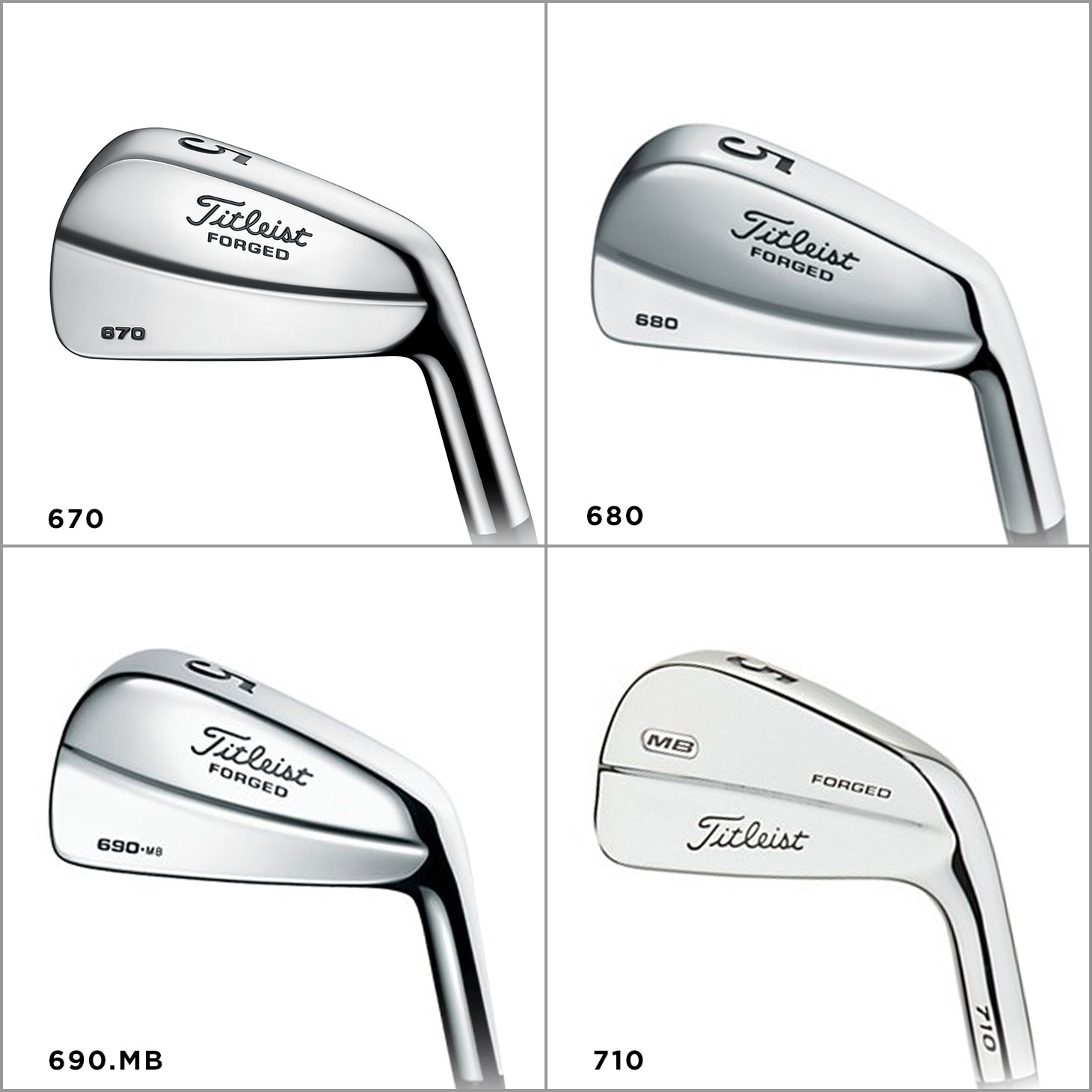 Titleist blades shop