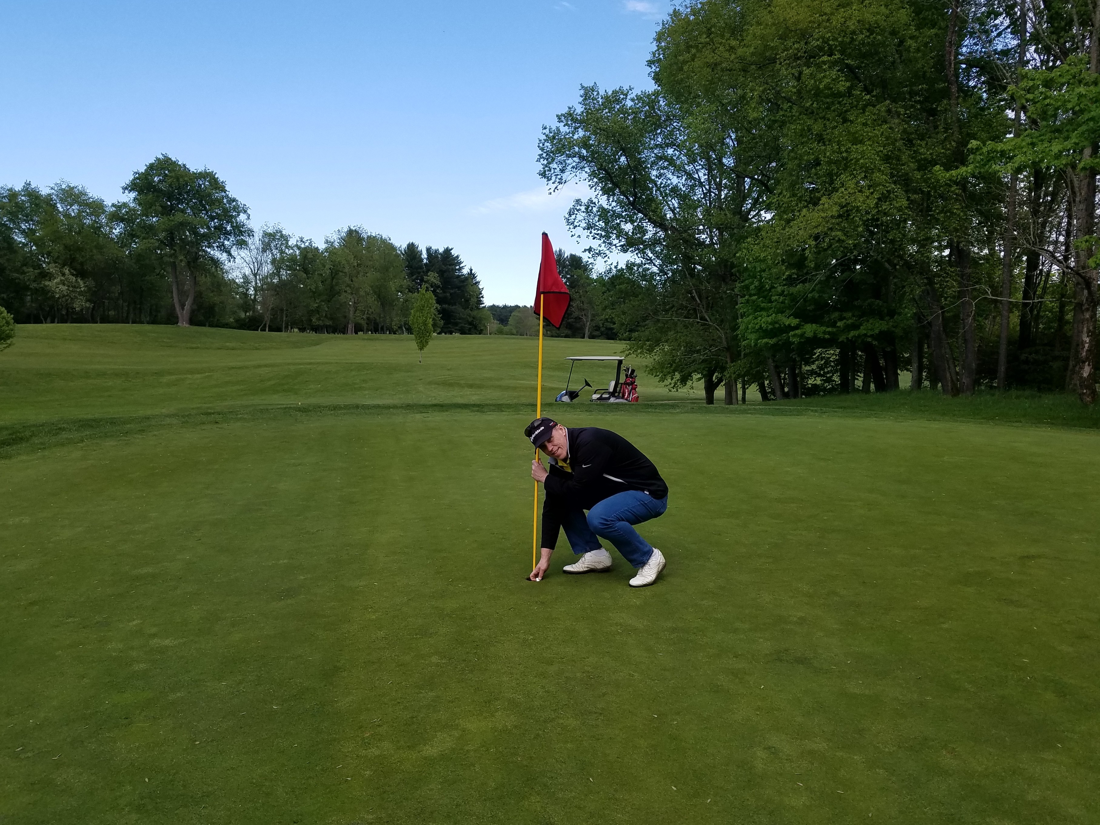 Ray's first hole in one Team Titleist