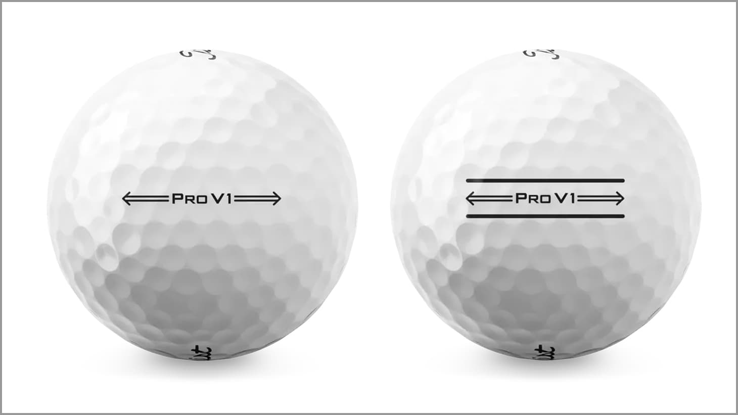 Side Stamp Golf Balls: New Titleist Pro V1 & Pro V1X Stamps - Team Titleist