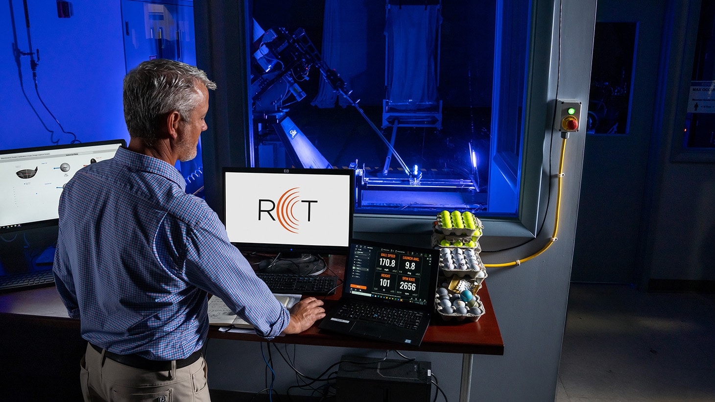 Titleist R&amp;D validated RCT technology by...