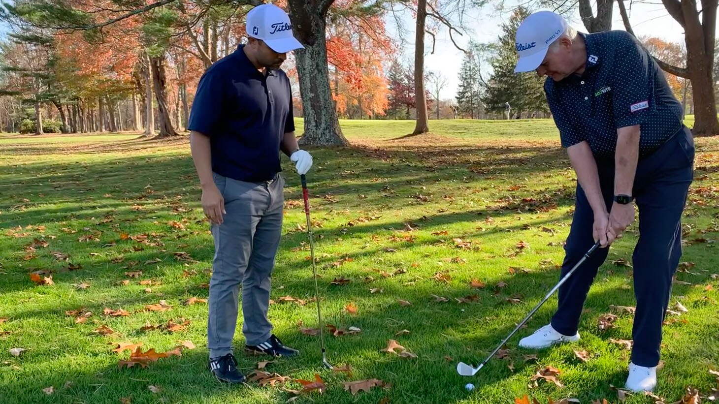 No. 2 at Allendale is a long par 4. Fabian hooked...