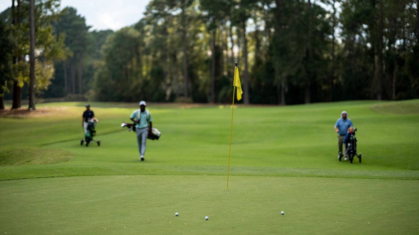 Nice grouping! Three tight approach shots from...